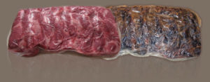 21 days aged meat comparison